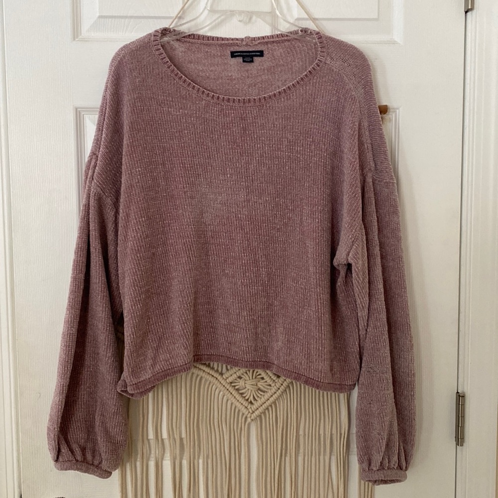 Soft chenille sweater